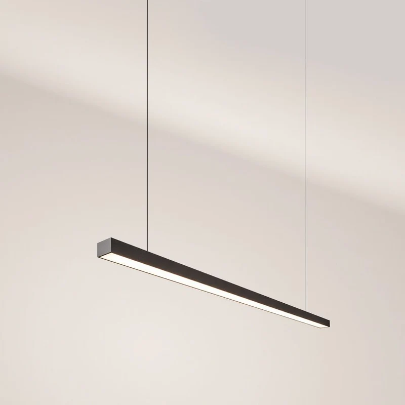 s.luce Oris LED-Linienleuchte Büro-Pendellampe XL nach Maß 4000K