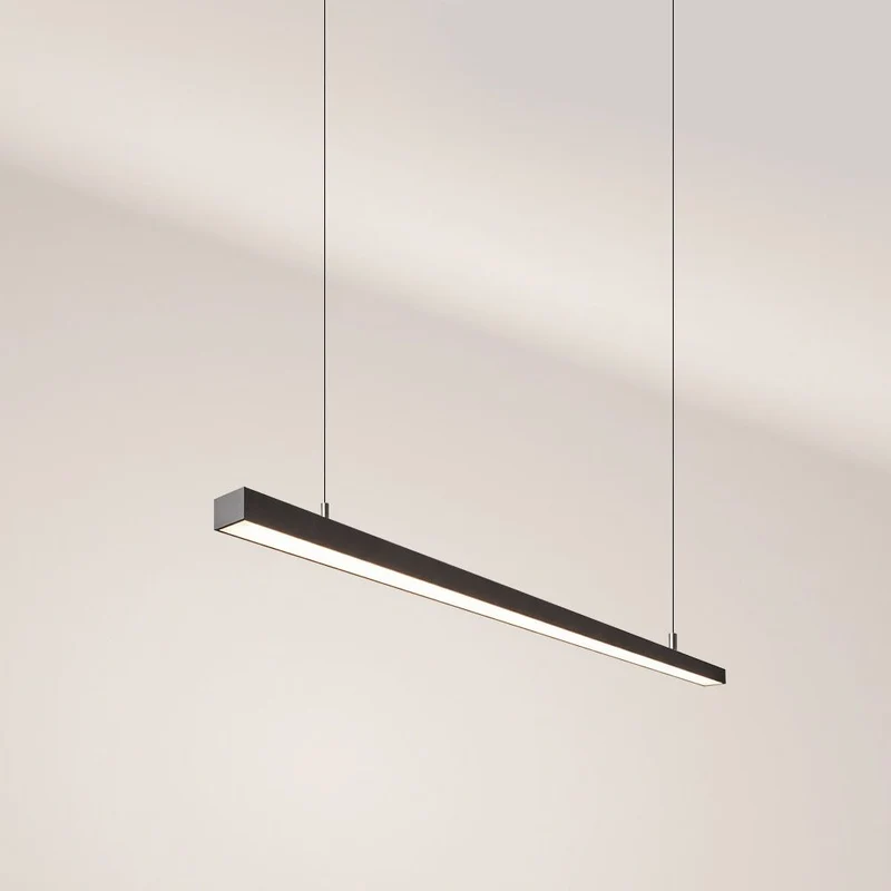 s.luce Oris LED-Linienleuchte Büro-Pendellampe XL nach Maß 4000K