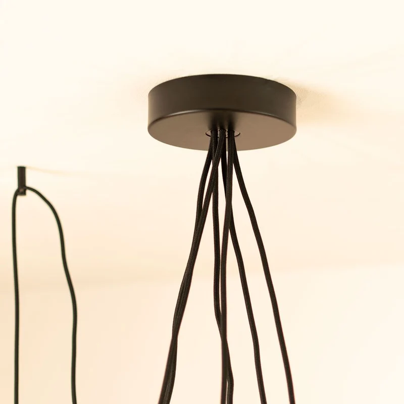 s.luce Modular Mehrfach-Baldachin 1-6 Ausgänge Ø 15cm