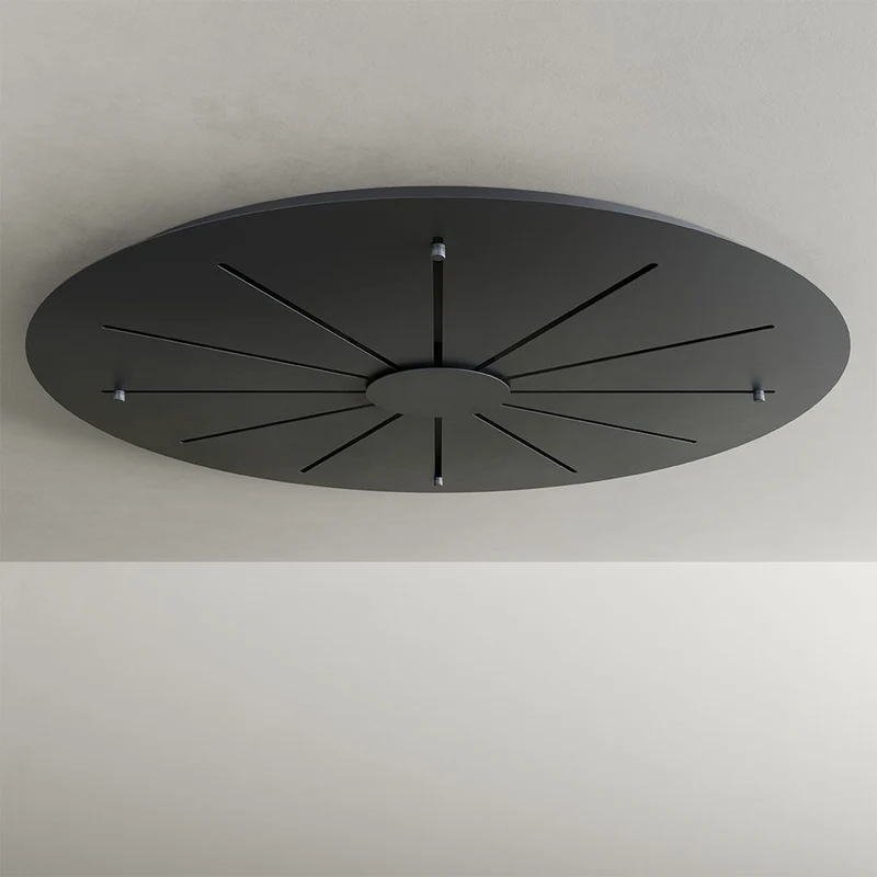 s.luce Velo 20-flammige Galerieleuchte Ø 120cm Ø 25cm