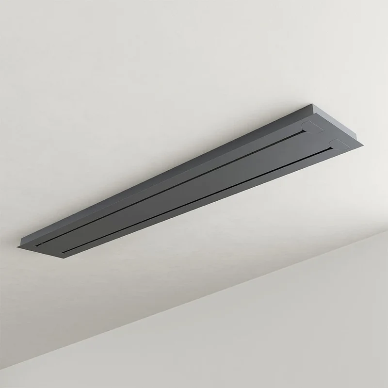 s.luce Velo Esstischlampe 8-flammig 160cm 2-reihig Ø 18cm