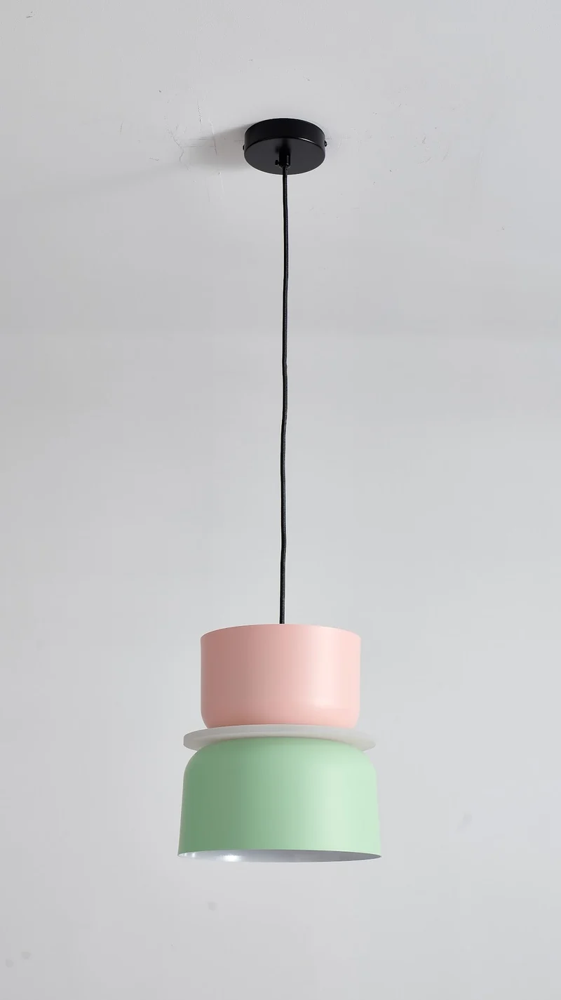 Retro Pendelleuchte zweifarbig Ø18 Ø22 Ø29 | Fårverig