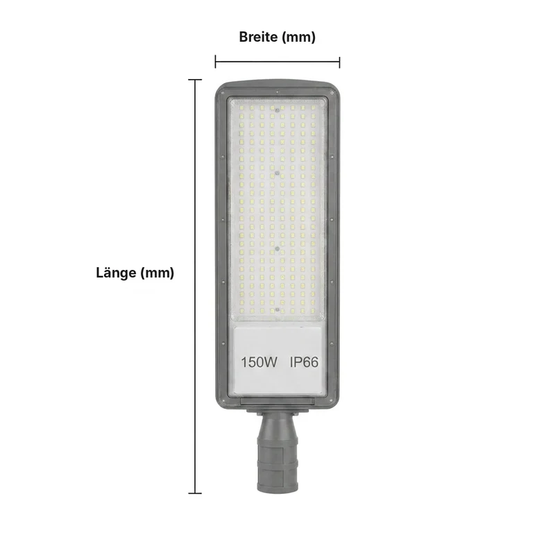 LED Straatlamp | 150W | 15.000 lm | 3000/4000/6500K CCT-Switch | IP66 | Kantelbaar | Hero
