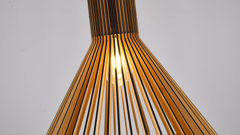Pendelleuchte Holz, Ø35cm Ø45cm Ø55cm | Lignum