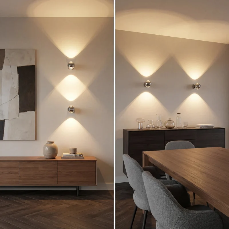 Schwenkbare Wandleuchte Up & Down | Convexum