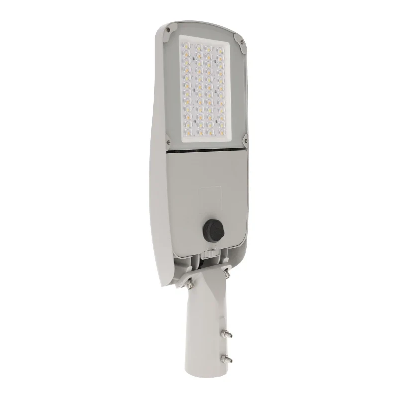 LED Straatlamp Grijs | 60/75/90W Wattage-Switch | Ø60mm | 3000-6000K CCT-Switch | IP66 | Blaze