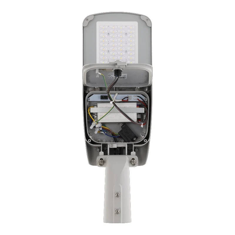 LED Straatlamp Grijs | 20/30/40W Wattage-Switch | Ø60mm | 3000-6000K CCT-Switch | IP66 | Blaze