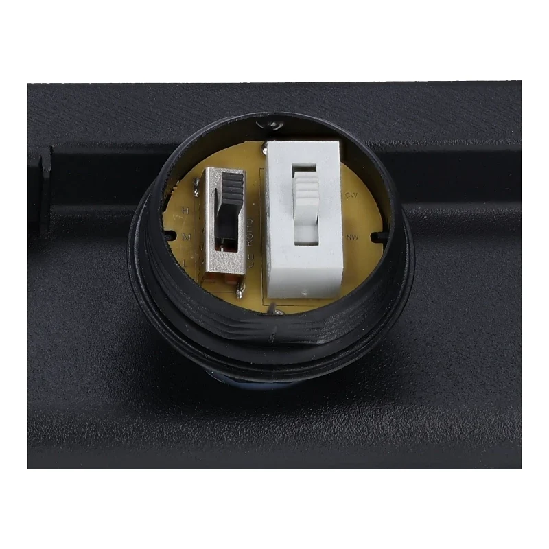 LED Bouwlamp | 120/160/200W Switch | 30.000 lm | 3000K/4000K/5700K CC-Switch | IP66 | Kantelbaar | Zwart | Aurus