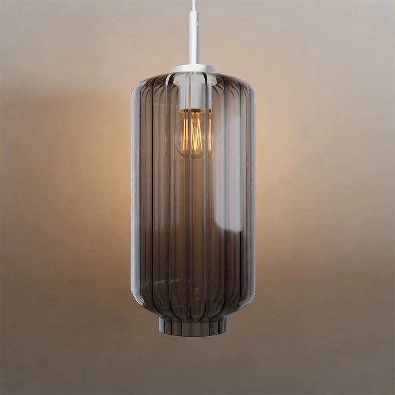 s.luce Velo Galerie Glas-Pendellampe Aufhängung 500cm Weiß