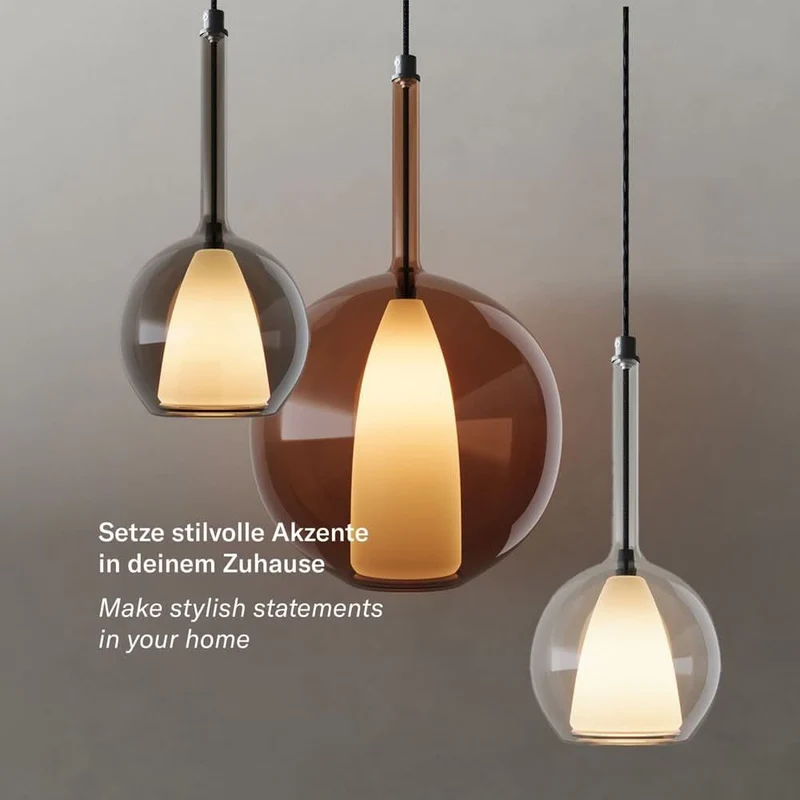 s.luce Belluna Esstisch-Pendelleuchte 3-flammig 120cm