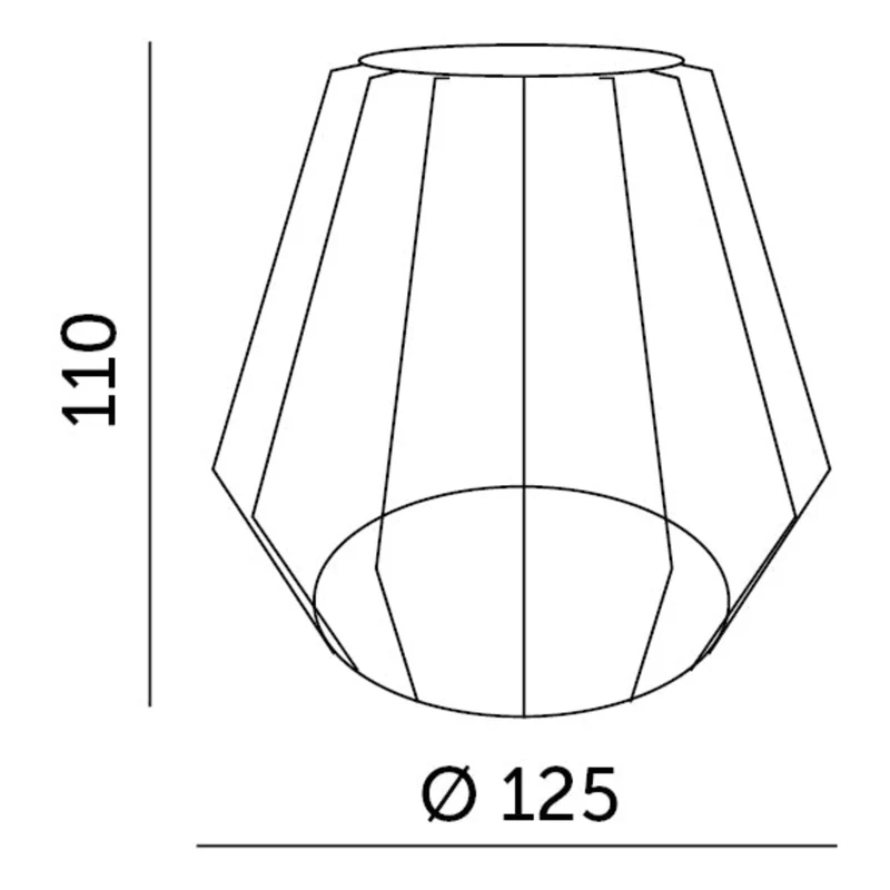 Komplette Lichterkette mit 10 Lampenschirmen | 10 Meter | Industrieller Lampenschirm | Verkettbar | E27 | Inkl. 1-W-Glühbirnen