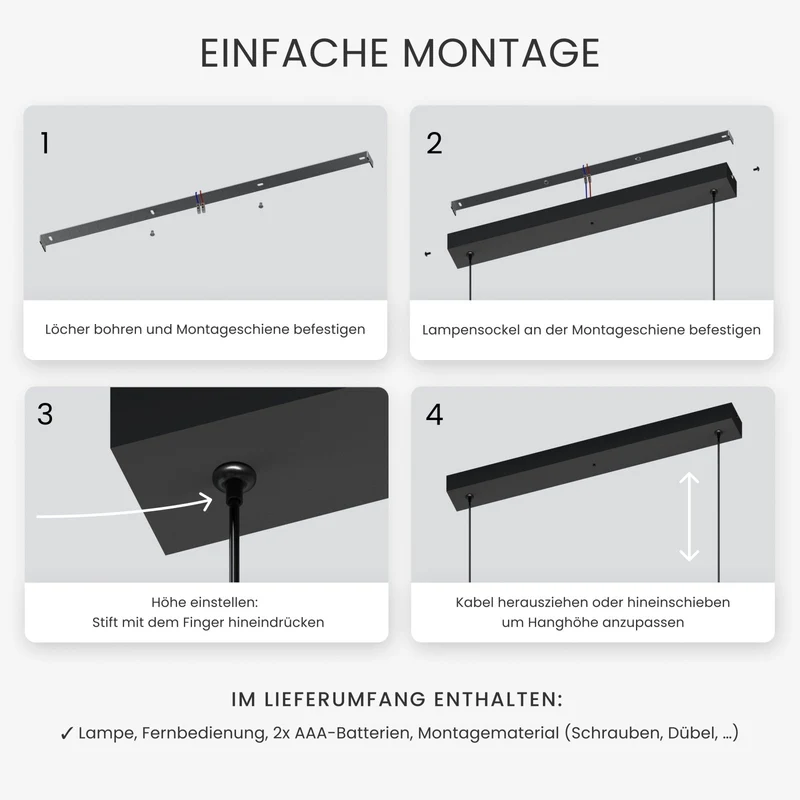 Pendelleuchte LINEA