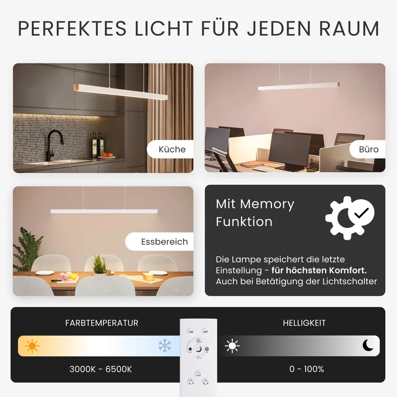 Pendelleuchte LINEA