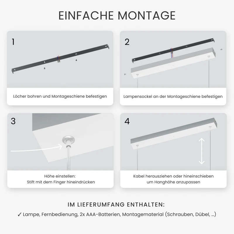 Pendelleuchte LINEA