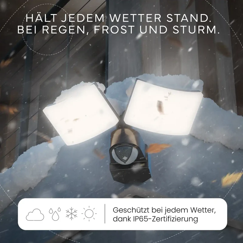 Wandleuchte LUMAX DUO mit Sensor