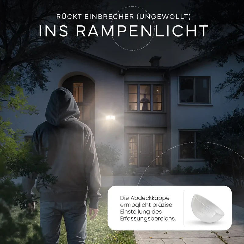 Wandleuchte LUMAX DUO mit Sensor
