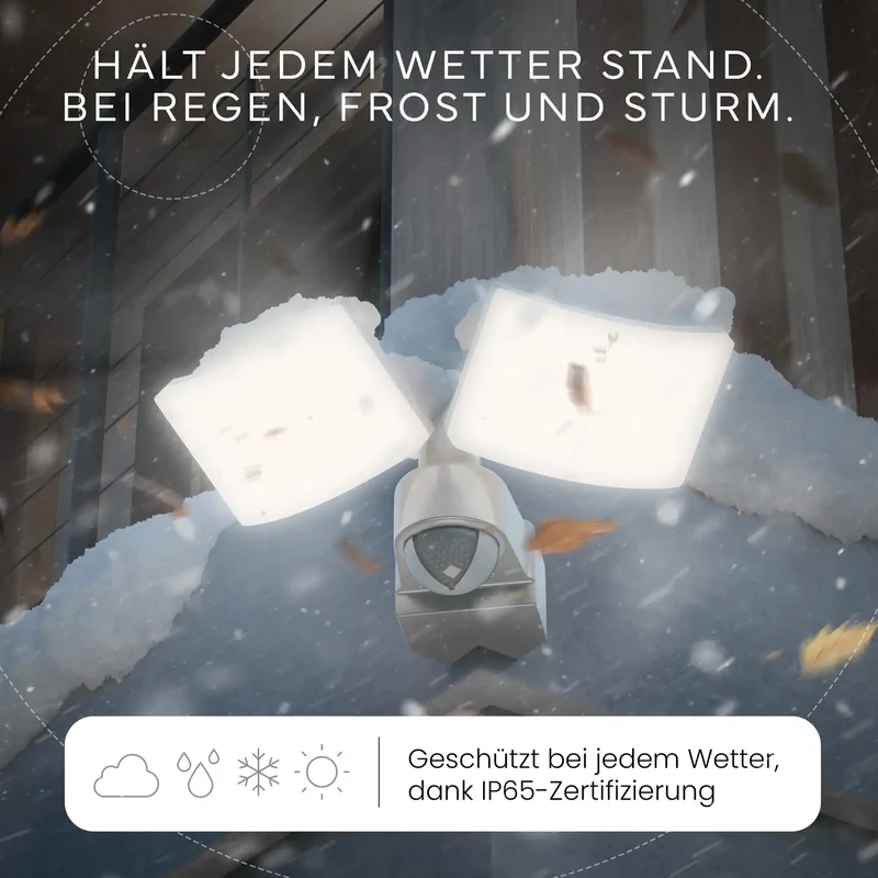 Wandleuchte LUMAX DUO mit Sensor