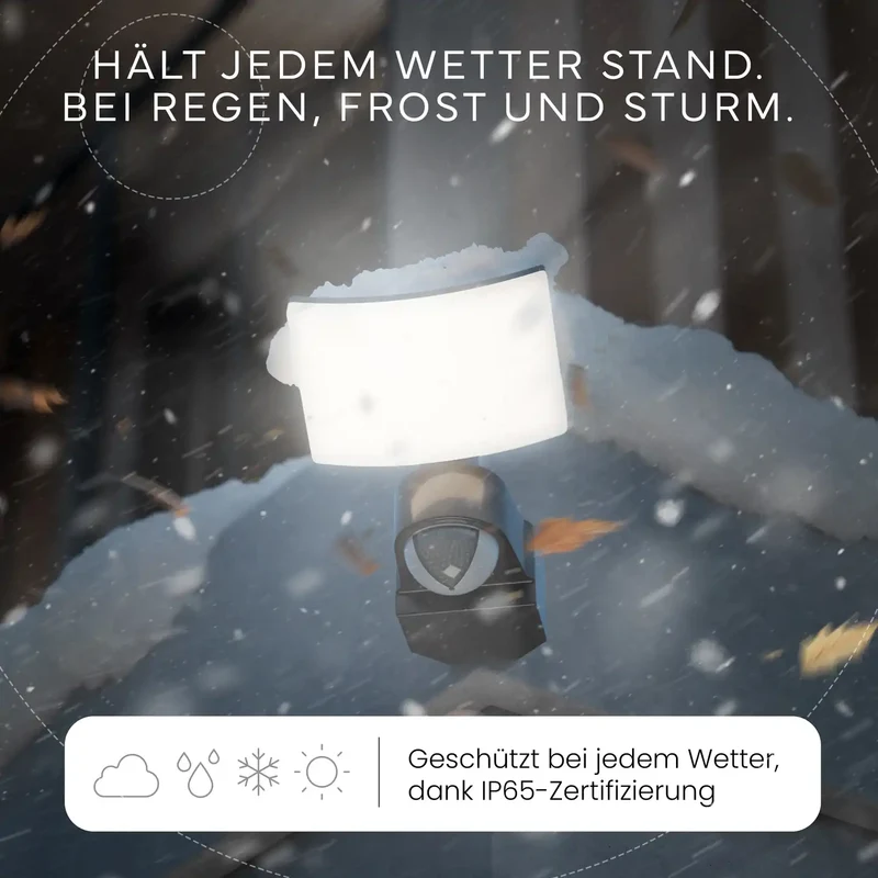 Wandleuchte LUMAX mit Sensor