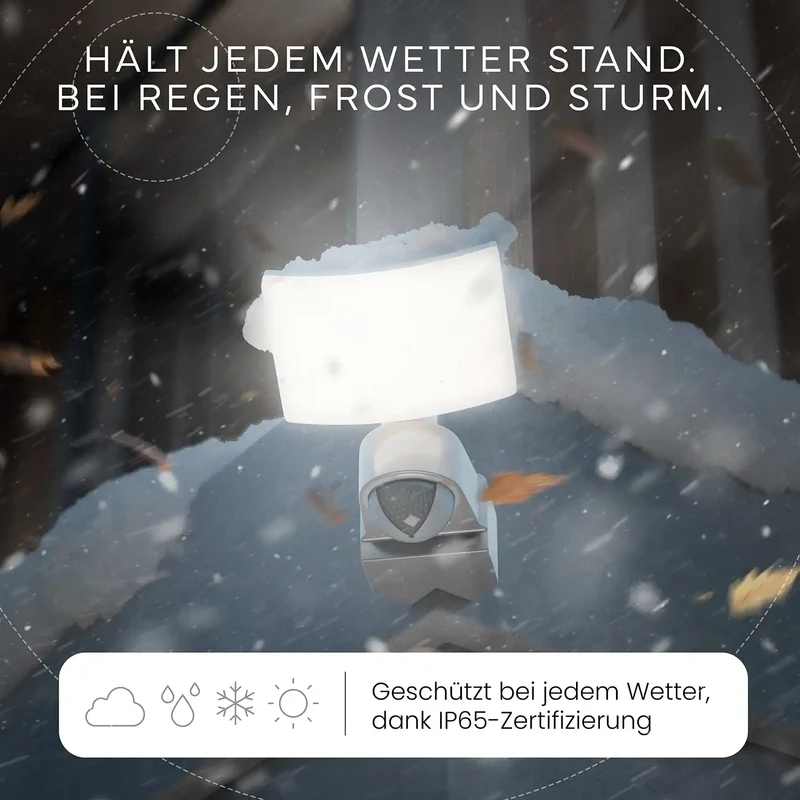 Wandleuchte LUMAX mit Sensor