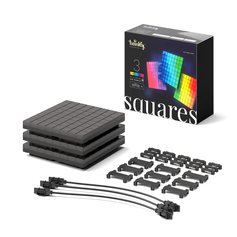 Twinkly Squares RGB Smartes LED Panel, 16x16cm