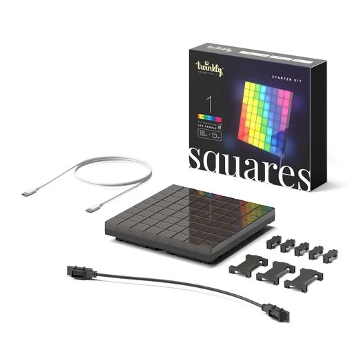 Twinkly Squares RGB Smartes LED Panel, 16x16cm