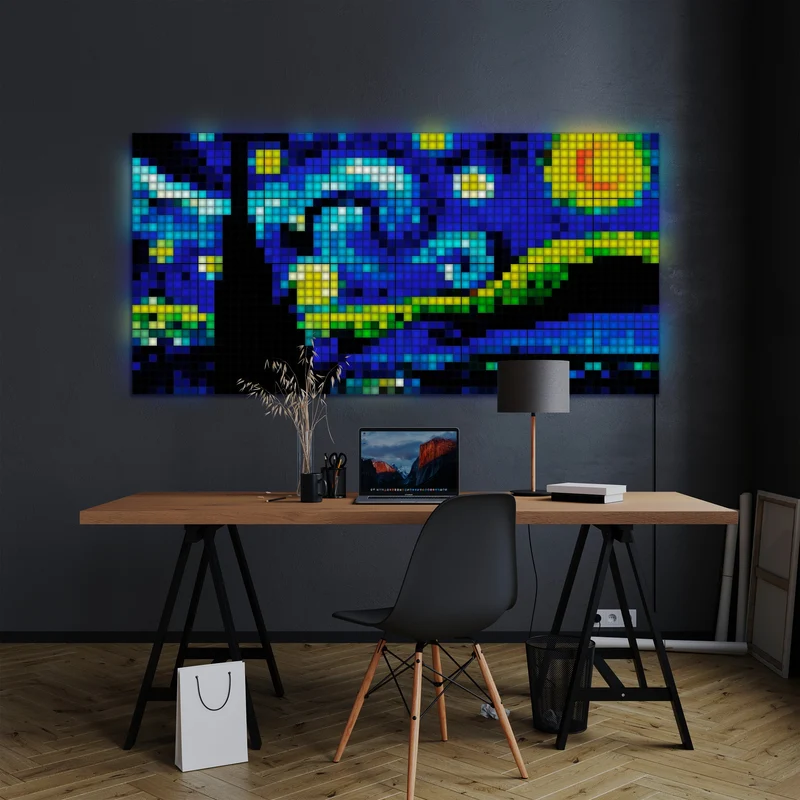 Twinkly Squares RGB Smartes LED Panel, 16x16cm