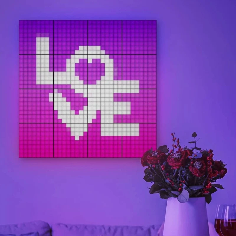 Twinkly Squares RGB Smartes LED Panel, 16x16cm