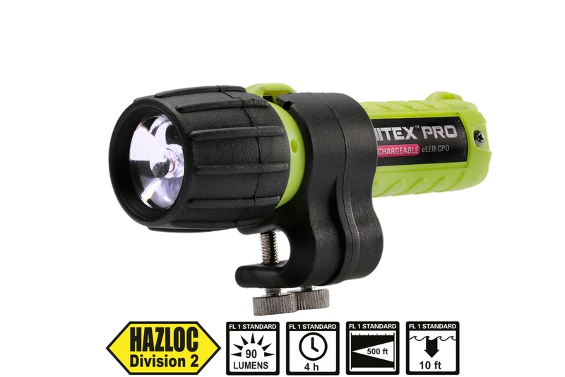 UK Nitex Pro eLED Wiederaufladbare Helmlampe