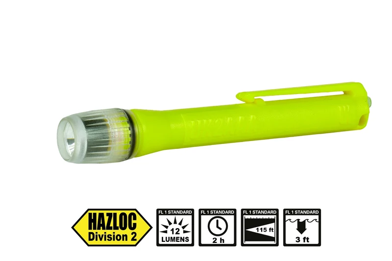 UK 2AAA Xenon Penlight - Sicherheitszertifizierte Taschenlampe