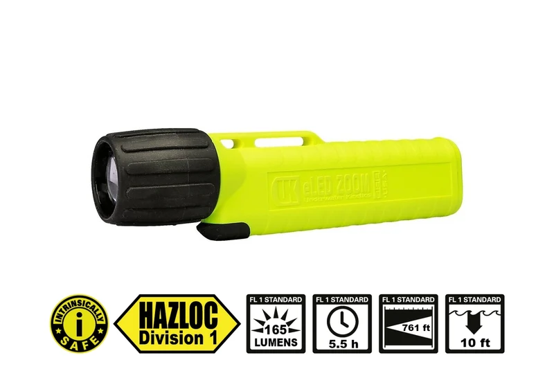 UK 4AA eLED Zoom 2 - Eigensichere Taschenlampe