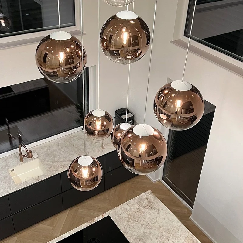 s.luce Orb Glaskugel Galerieleuchte Aufhängung 500cm Weiß