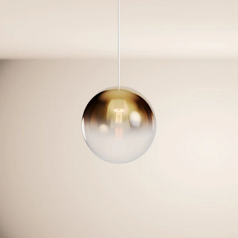 s.luce Orb Glaskugel Galerieleuchte Aufhängung 500cm Weiß