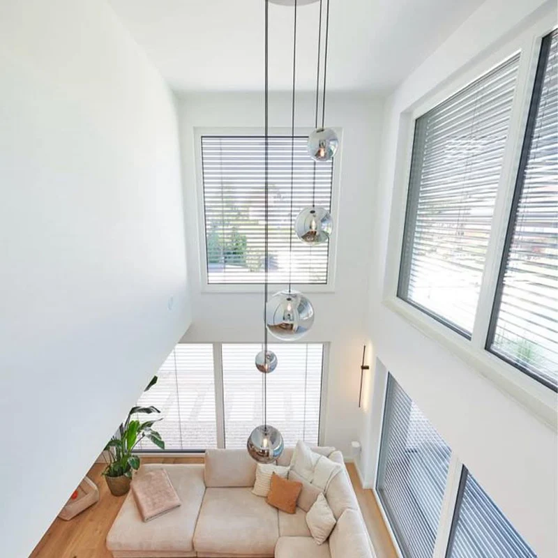 s.luce Orb Glaskugel Galerieleuchte Aufhängung 500cm Weiß