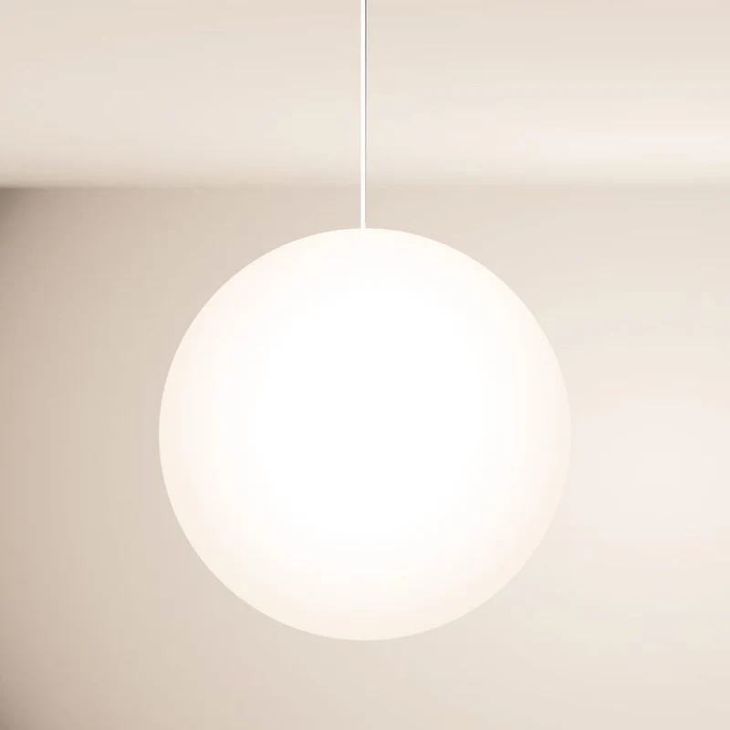 s.luce Orb Glaskugel Pendelleuchte Aufhängung 150cm Weiß