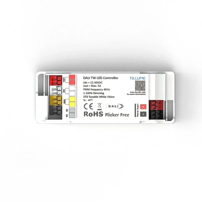 DALI LED Dimmer | 24VDC 5A DT8 Tunable White CCT