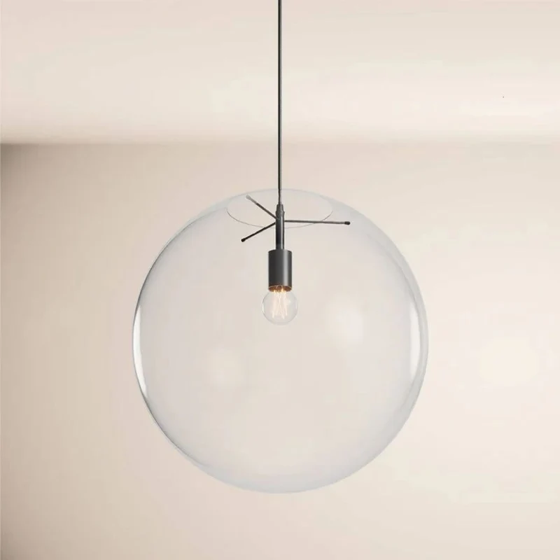 s.luce Orb Cluster Glas-Hängelampe 7-flammig 7x50cm