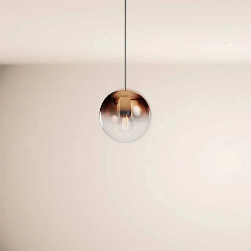 s.luce Orb Cluster Glas-Pendelleuchte 13-flammig 13x20cm