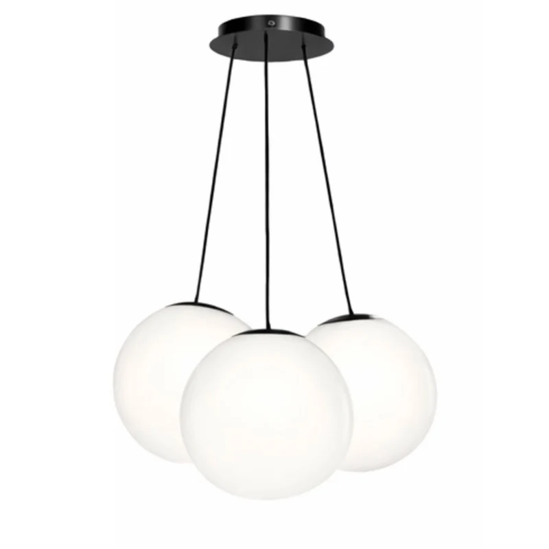 s.luce Orb Cluster Glas-Hängelampe 3-flammig 3x20cm