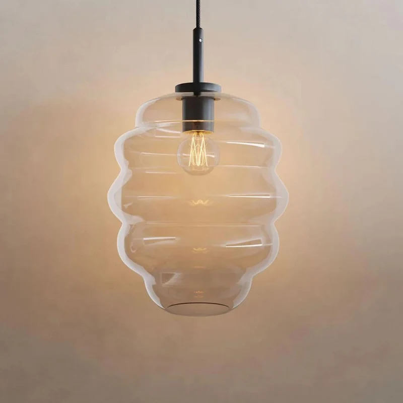 s.luce Echos Cluster Glas-Pendelleuchte 3-flammig 3x25cm