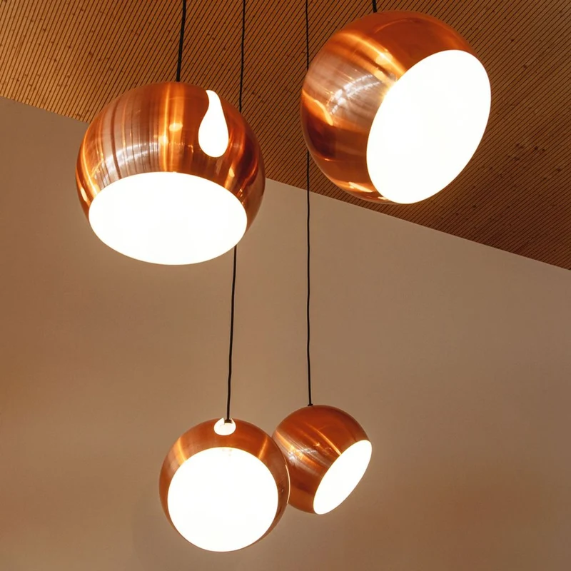 s.luce Ball Cluster Mehrfach-Pendelleuchte 3-flammig 3x20cm