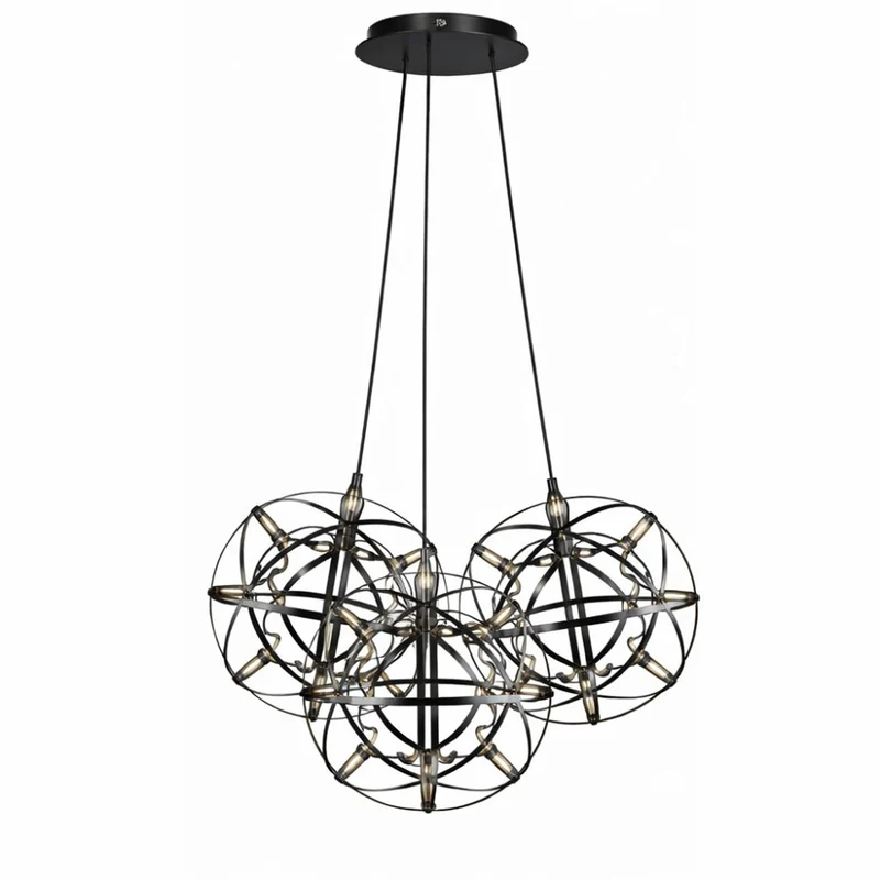 s.luce Atom Cluster LED Mehrfach-Pendelleuchte 3-flammig