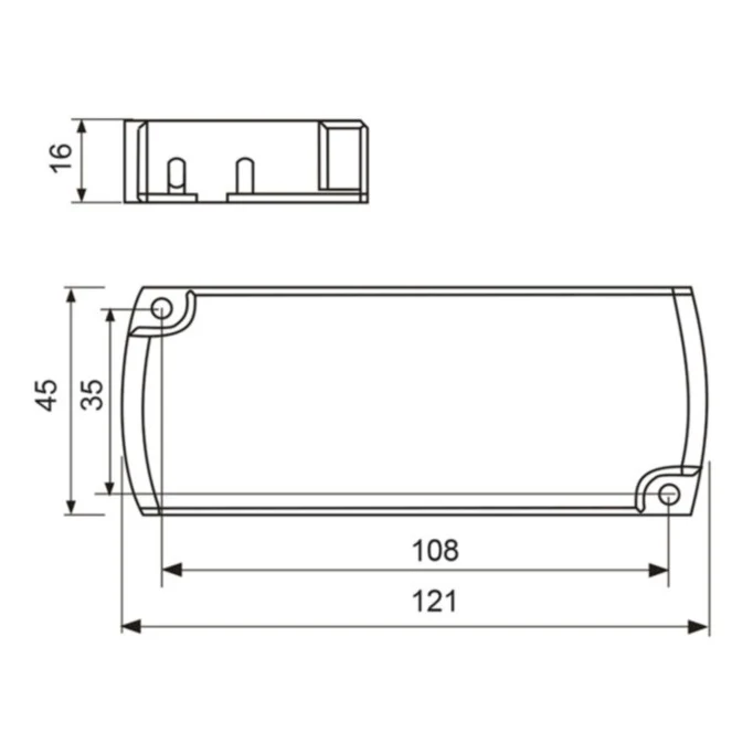 Self SLT20-12VF-2S (12 V - 20 W), Netzteil