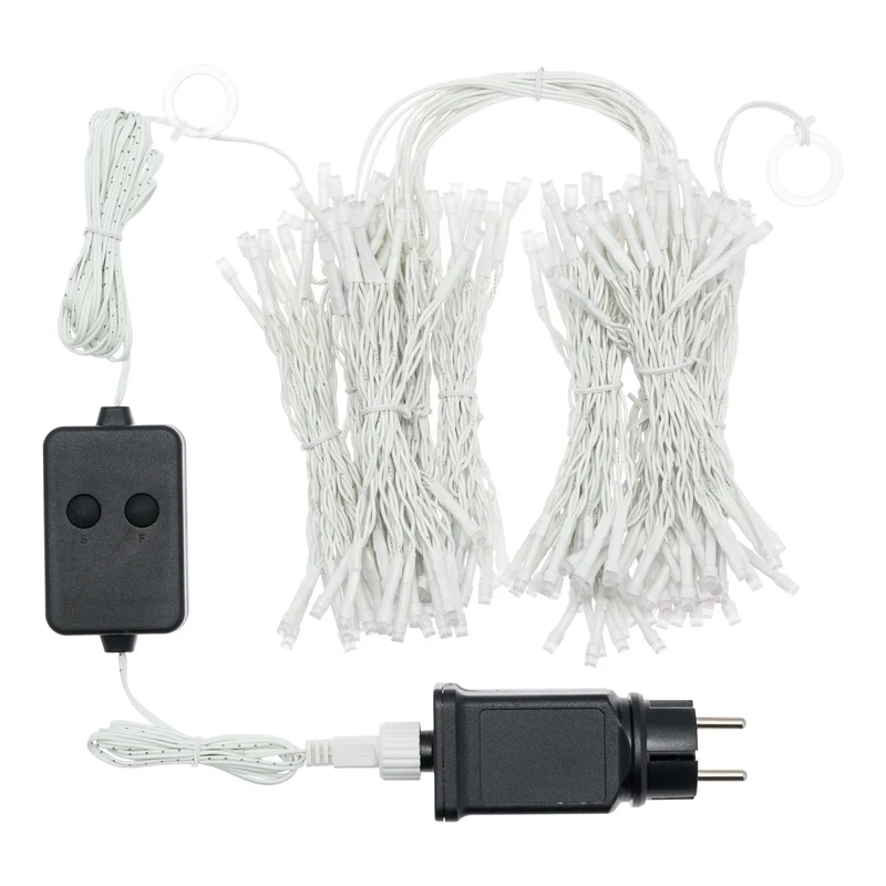 Appy RGB LED-Lichtervorhang, IP44, appgesteuert