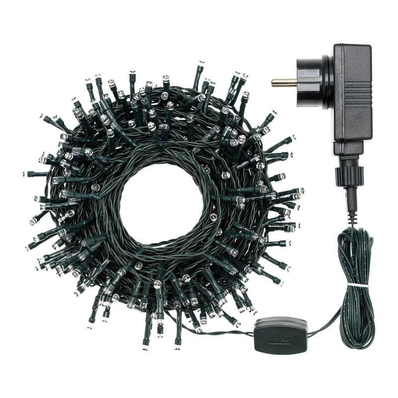 Crazy RGB LED-Lichterkette, 200 LEDs, 20m, IP44