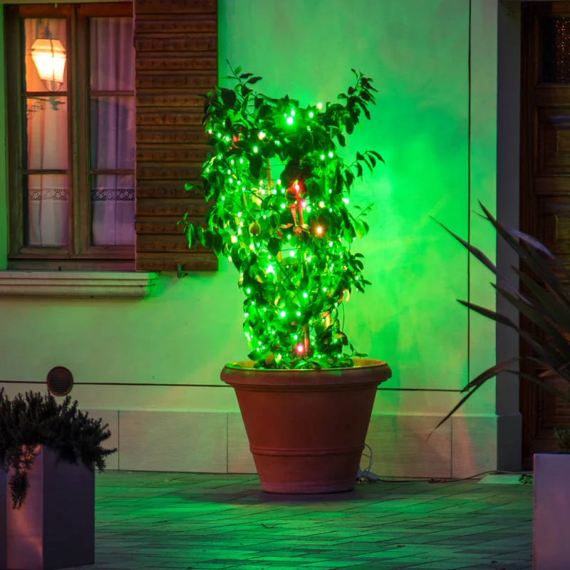 Crazy RGB LED-Lichterkette, 200 LEDs, 20m, IP44