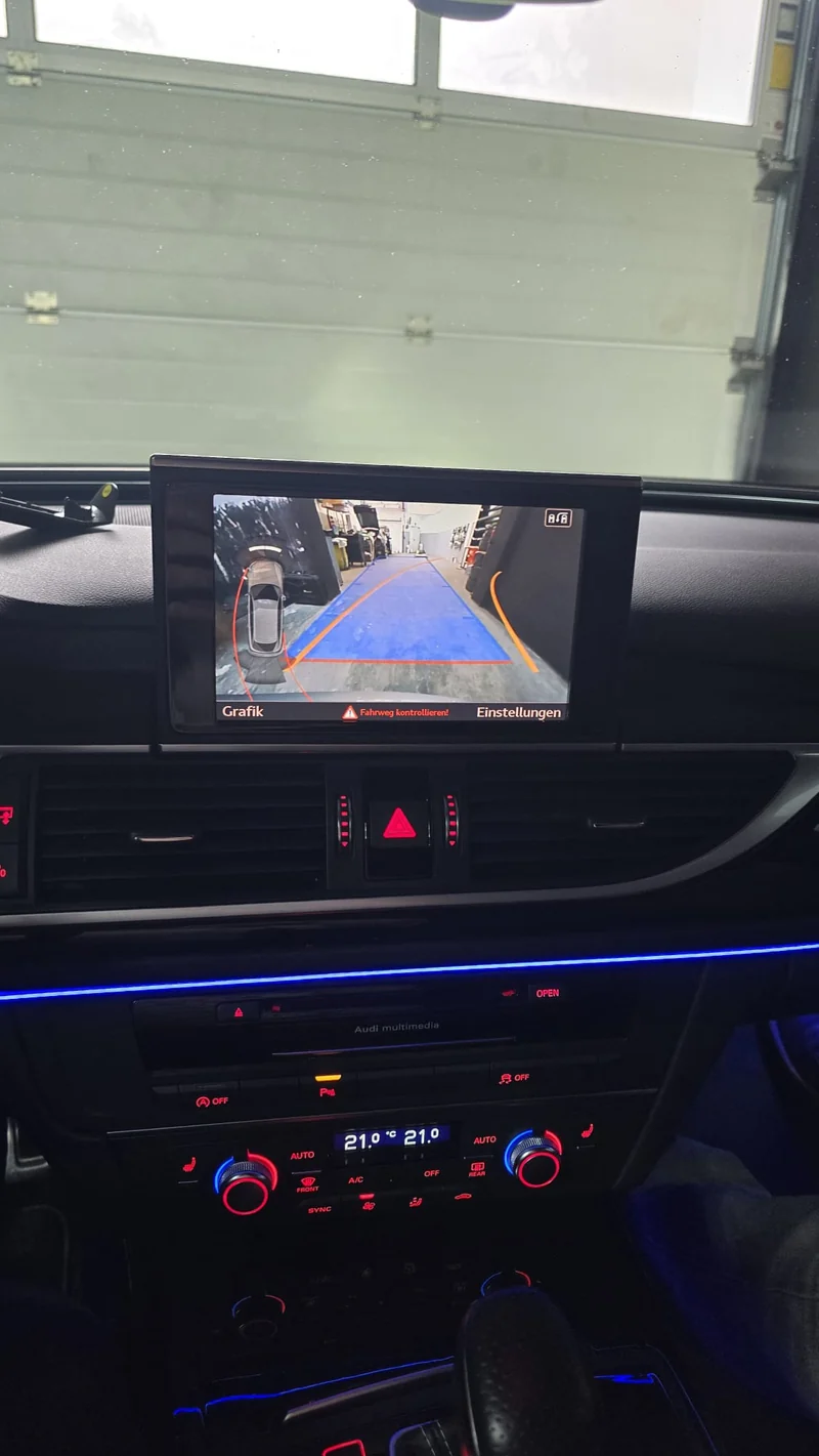 Originale Rückfahrkamera für Audi A6 4G C7 Facelift-Modelle inkl. Einbau (Nachrüstung)