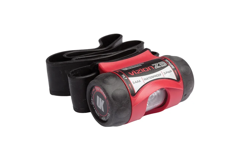UK 3AAA Vizion Z3 Herculite Kopflampe - chemikalienbeständige LED-Lampe