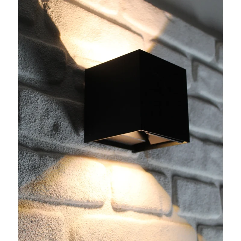 10x | SMART Cube Wandleuchte | Dimmbar | Zigbee | Schwarz | Farbtemperatur einstellbar | Hue-kompatibel