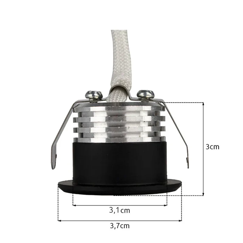 10er-Set | Intelligente Einbaustrahler für die Veranda, schwarz | 1,5 Watt | Komplettset | Zigbee | Hue-kompatibel