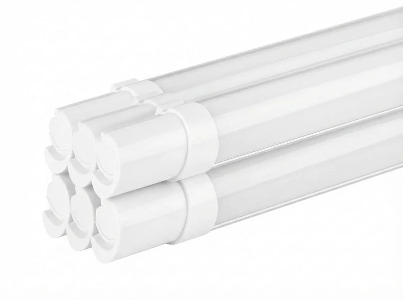 6x LED-Leuchte | 120 cm | LED-Leiste | 36 W | IP65 | Weiß | 110 lm/W